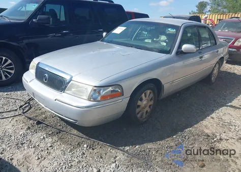 2003 Mercury Grand Marquis Ls from USA, damaged, VIN 2MEFM75W23X648884